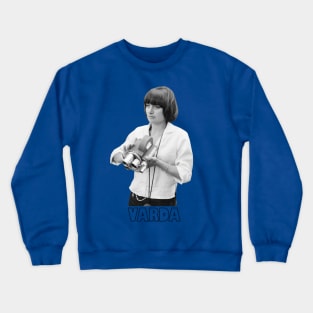 A young Agnes Varda Crewneck Sweatshirt